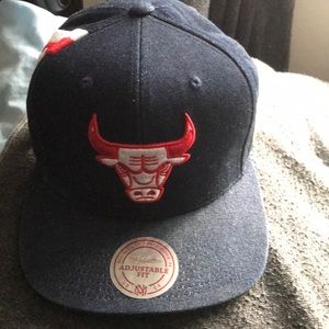Blue jeans denim Chicago bulls SnapBack